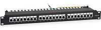 VLG Патч-панель 19" (1U) 24 порта RJ-45 кат.5е экранированная (PP-STP-5E-1U-24)