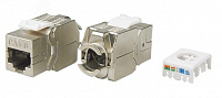 VLG Вставка Keystone Jack RJ-45 (8P8C) кат.6 экранированная (KS-FTP-6-180)