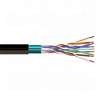 VLG F/UTP Cat 6 PE 4x2x0,57 (FTP-4P-6-57-OUT-PE-305-BK)