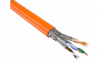 VLG S/FTP Cat 6A ZH нг(A)-HF 4x2x0,57 (SFTP-4P-6A-57-IN-HF-305-OR)