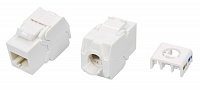 VLG Вставка Keystone Jack RJ-45 (8P8C) кат.6 неэкранированная (KS-UTP-6-180)