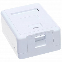 VLG Коробка для настенного монтажа на 1 модуль Keystone (WMB-RJ45-1P)