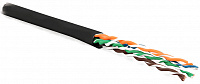 VLG U/UTP Cat 6A PE 4x2x0,57 (UTP-4P-6A-57-OUT-PE-305-BK)