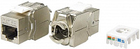 VLG Вставка Keystone Jack RJ-45 (8P8C), кат.5е экранированная (KS-FTP-5E-180)