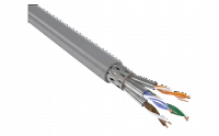 VLG S/FTP Cat 6A ZH нг(A)-HF 4x2x0,57 (SFTP-4P-6A-57-IN-HF-305-GY)
