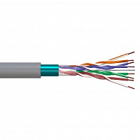 VLG F/UTP Cat 6 PVC нг(A)-LS 4x2x0,57 (FTP-4P-6-57-IN-LS-305-GY)